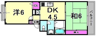 ロイヤルカーサ原の物件間取画像